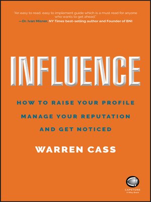 cover image of Influence